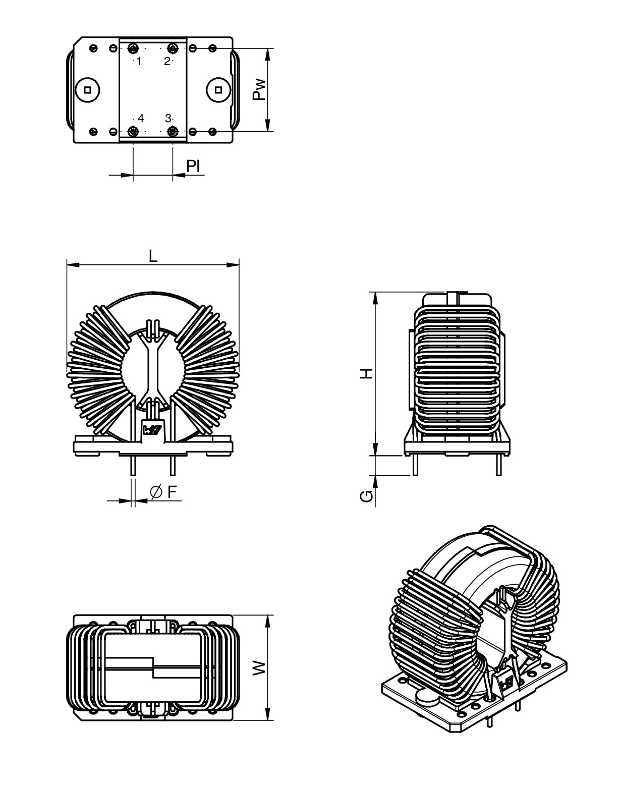 we-cmb-hv-common-mode-power-line-choke-passive-components-w-rth